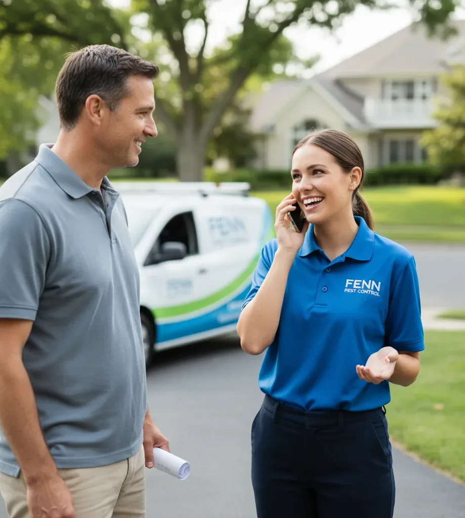 Fenn Pest Control customer support in Roaring River